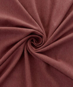 Dusty Mauve Brushed Heather Stretch Knit Fabric
