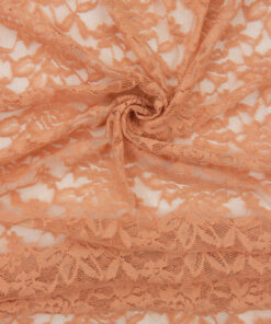 Alternative view of Blush Re-Embroidered Stretch Lace Fabric 60