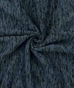 Heather Denim Blue Sweatshirt Fleece Fabric