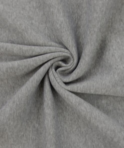 Heather Gray Sweatshirt Fleece Fabric