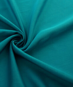 Alternative view of Teal/Aqua Two-Tone Hi-Multi Yoryu Chiffon Fabric