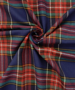 Flannel Yarn Dyed Plaid Fabric Damon Multi swirled 2