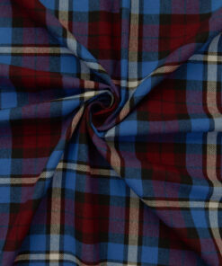 Flannel Yarn Dyed Plaid Fabric Jonas Wine swirled