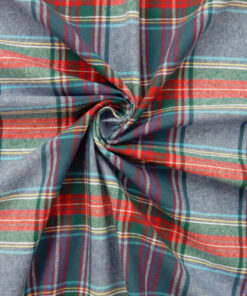 Yarn dyed flannel fabric tad chambray swirl