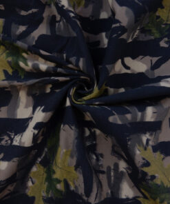 Stretch Flannel Back Camouflage Twill Fabric